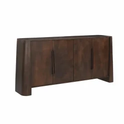 Made in Meubles Buffet<Buffet en bois de manguier foncé Liriel