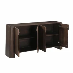 Made in Meubles Buffet<Buffet en bois de manguier foncé Liriel