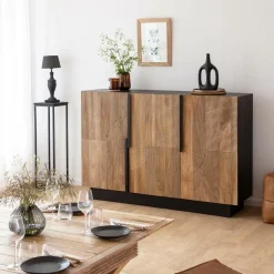 Made in Meubles Buffet<Buffet en bois de manguier Galliance
