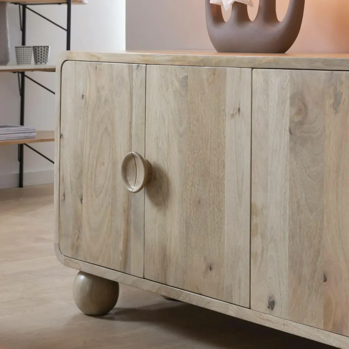 Made in Meubles Buffet<Buffet en bois de manguier Horta