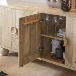 Made in Meubles Buffet<Buffet en bois de manguier Horta