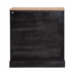 Made in Meubles Buffet<Buffet en bois de manguier et cannage Ezra