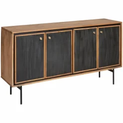 Made in Meubles Buffet<Buffet en bois de manguier Léandro