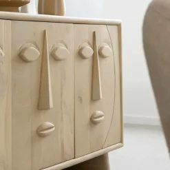 Made in Meubles Buffet<Buffet en bois de manguier Facia