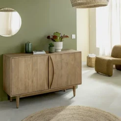 Made in Meubles Buffet<Buffet en bois de manguier Folia
