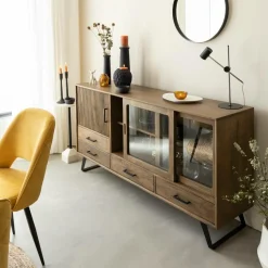 Made in Meubles Buffet<Buffet en bois de manguier Joy