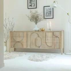 Made in Meubles Buffet<Buffet en bois de manguier Tysia