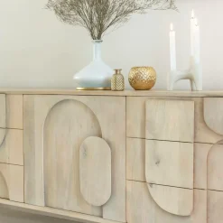 Made in Meubles Buffet<Buffet en bois de manguier Tysia