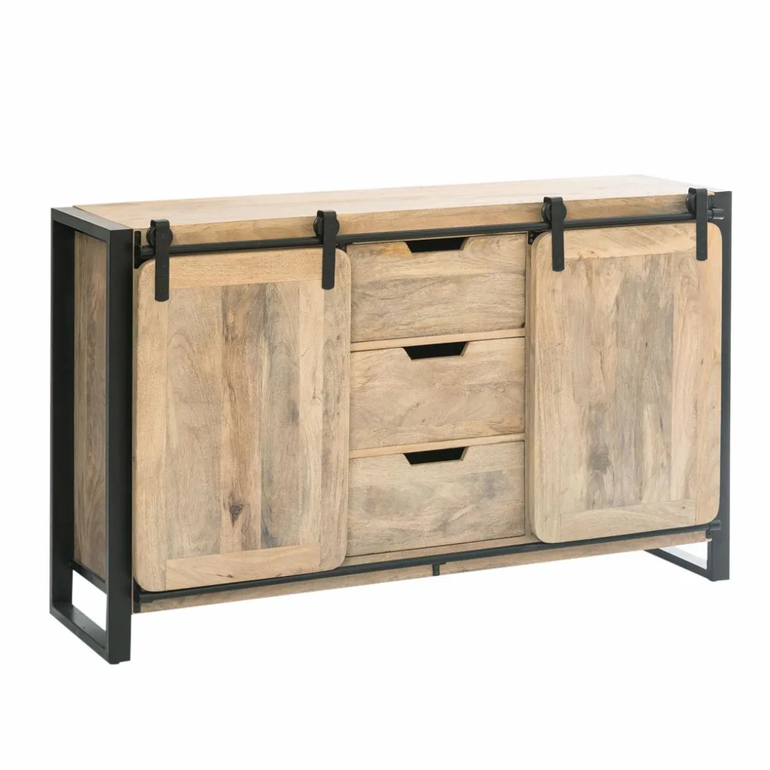 Made in Meubles Buffet<Buffet en bois de manguier New-York