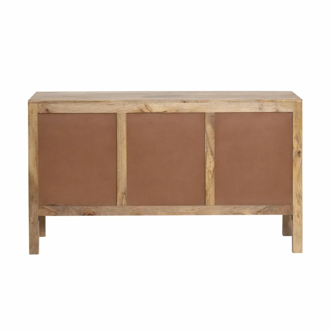 Made in Meubles Buffet<Buffet en bois de manguier et cannage Julietta