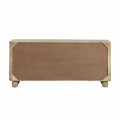 Made in Meubles Buffet<Buffet en bois de manguier et cannage Thora