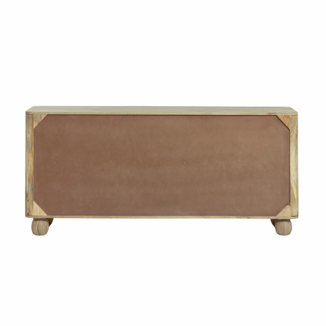 Made in Meubles Buffet<Buffet en bois de manguier et cannage Thora