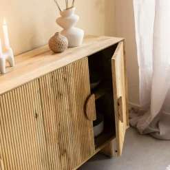 Made in Meubles Buffet<Buffet en bois de manguier Ewan