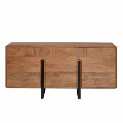 Made in Meubles Buffet<Buffet en bois de manguier et métal Eglantine