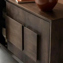 Made in Meubles Buffet|Meuble De Rangement<Buffet en bois de manguier foncé Hestia