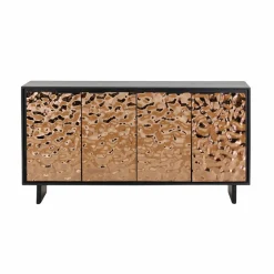 Made in Meubles Buffet<Buffet en bois de manguier et métal Nebula