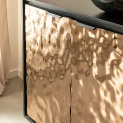 Made in Meubles Buffet<Buffet en bois de manguier et métal Nebula