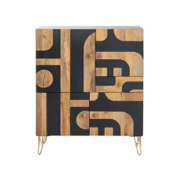 Made in Meubles Buffet<Buffet en bois de manguier et métal Colombine