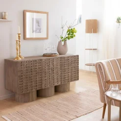 Made in Meubles Buffet<Buffet en bois de manguier Clara