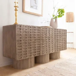 Made in Meubles Buffet<Buffet en bois de manguier Clara