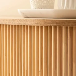 Made in Meubles Buffet<Buffet en bois de pin clair Colin