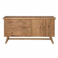 Made in Meubles Buffet<Buffet en bois recyclé 2 portes Blaise