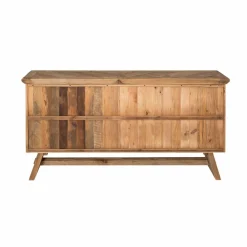 Made in Meubles Buffet<Buffet en bois recyclé 2 portes Blaise
