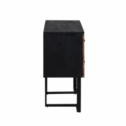 Made in Meubles Buffet<Buffet haut en bois d'acacia et métal Pippa