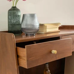 Made in Meubles Buffet<Buffet haut en bois d'acacia Emiel