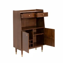 Made in Meubles Buffet<Buffet haut en bois d'acacia Emiel