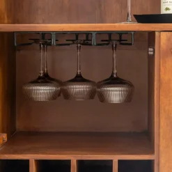 Made in Meubles Buffet<Buffet haut en bois d'acacia Emiel