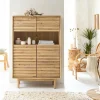 Made in Meubles Buffet<Buffet haut en bois d'acacia Marin