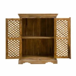 Made in Meubles Buffet<Buffet haut en bois de manguier Rosa