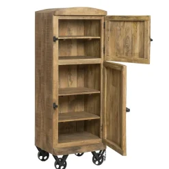 Made in Meubles Buffet<Buffet haut en bois de manguier Iris