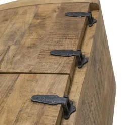 Made in Meubles Buffet<Buffet haut en bois de manguier Iris