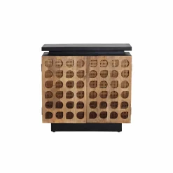 Made in Meubles Buffet<Buffet sculpté en bois de manguier Camélia