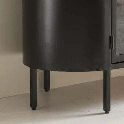 Made in Meubles Buffet|Vaisselier<Buffet vitrine en métal Achille