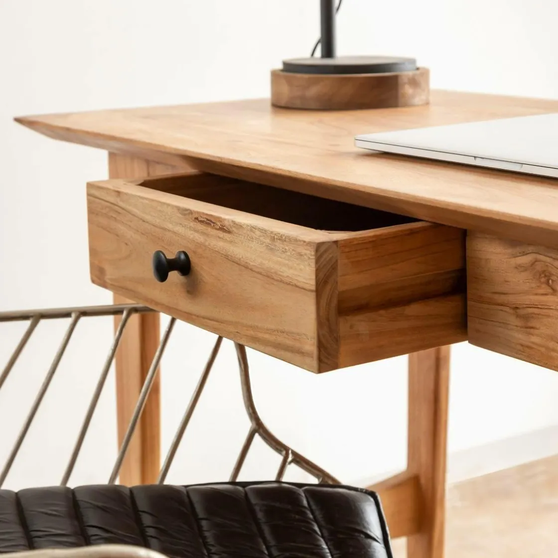 Made in Meubles Bureau<Bureau en bois d'acacia Eliott