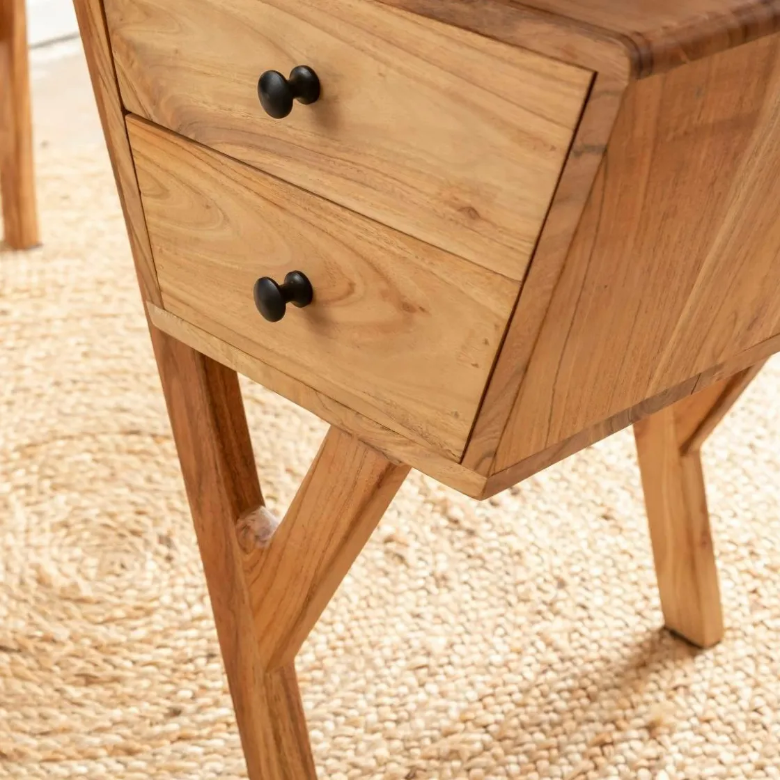 Made in Meubles Bureau<Bureau en bois d'acacia Eliott