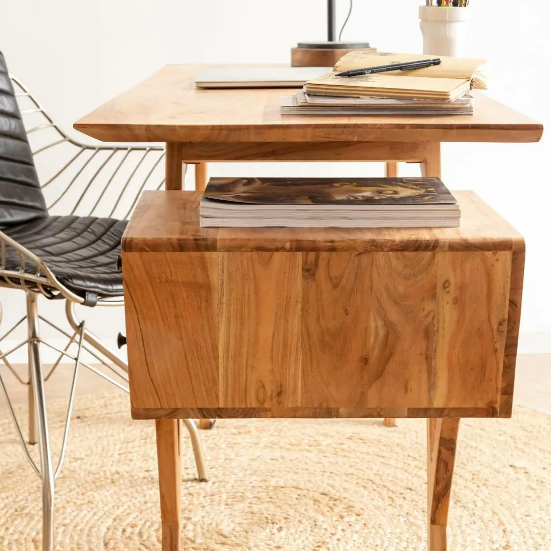 Made in Meubles Bureau<Bureau en bois d'acacia Eliott