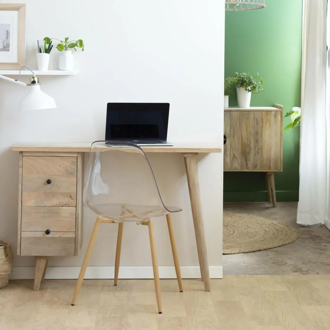 Made in Meubles Bureau<Bureau en bois de manguier Augustine