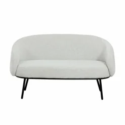 Made in Meubles Canapé<Canapé en tissu bouclette écru Filipa