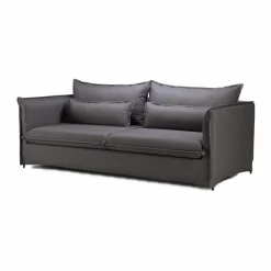 Made in Meubles Canapé<Canapé en tissu gris 3 places Madrid