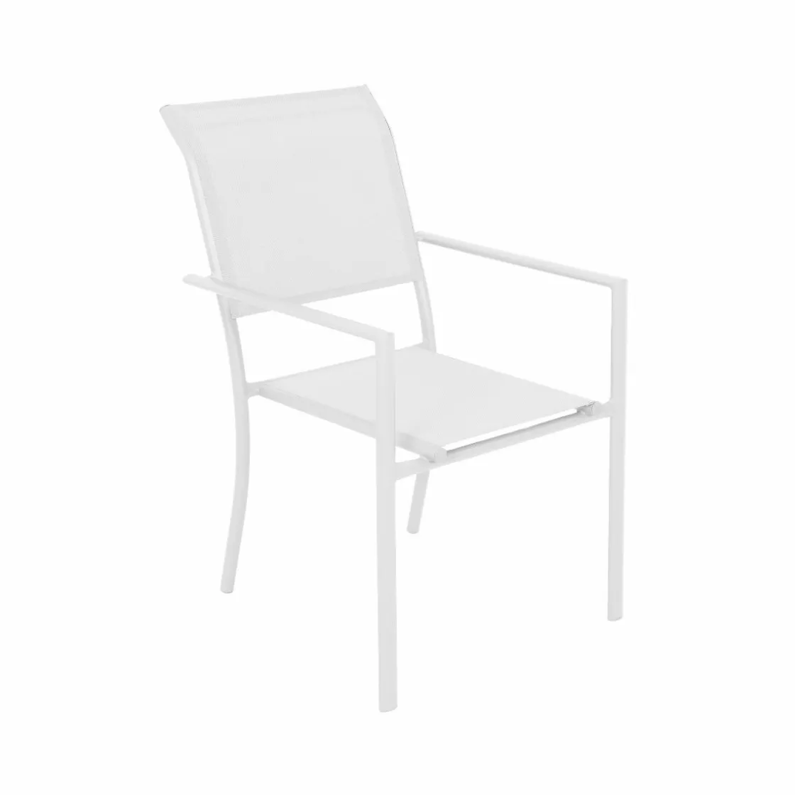 Made in Meubles Chaise De Jardin<Chaise de jardin blanche Ilona (lot de 2)