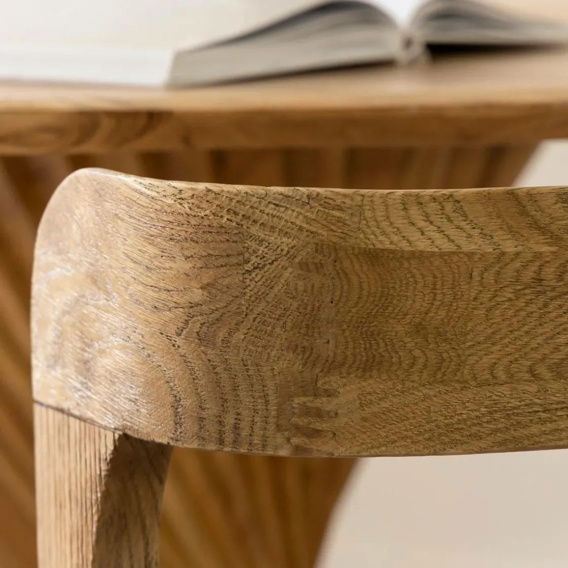 Made in Meubles Chaise<Chaise en bois de chêne et en corde Auren (lot de 2)