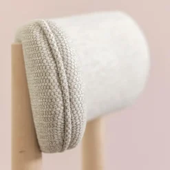 Made in Meubles Chaise<Chaise en bois de hêtre clair et tissu Aline (lot de 2)