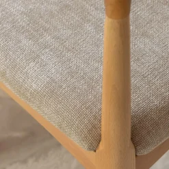 Made in Meubles Chaise<Chaise en bois de hêtre clair Aline (lot de 2)