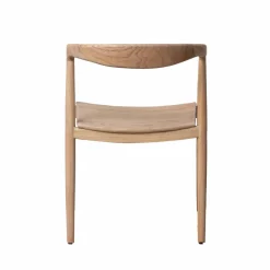 Made in Meubles Chaise<Chaise en bois de teck brut June (lot de 2)