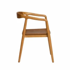 Made in Meubles Chaise<Chaise en bois de teck June (lot de 2)