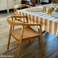 Made in Meubles Chaise<Chaise en bois de teck June (lot de 2)